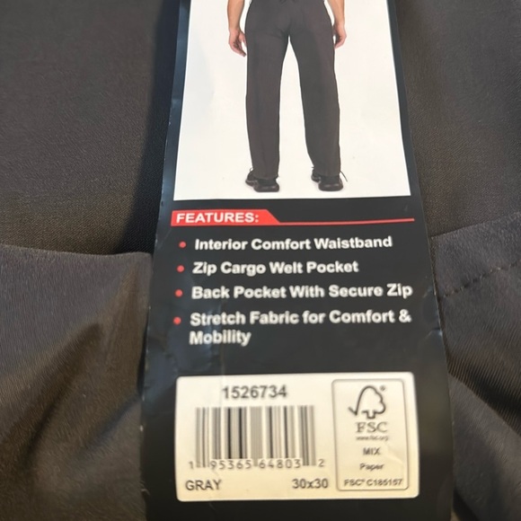 Gerry Men’s Venture Commuter Pant Dark Gray 30x30 - Picture 3 of 12